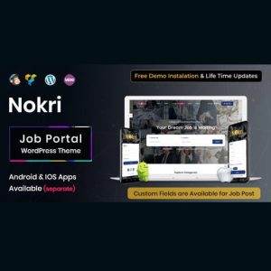 Nokri – Job Board WordPress Theme