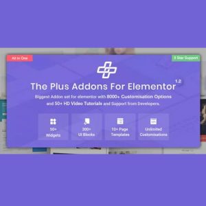 The Plus – Addon for Elementor Page Builder WordPress Plugin
