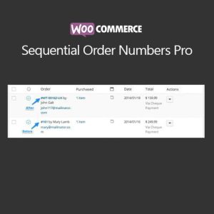 WooCommerce Sequential Order Numbers Pro
