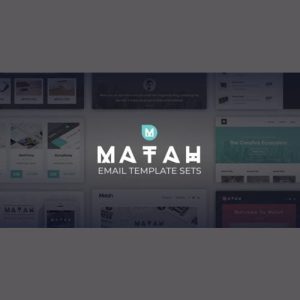 Matah | Responsive Email Set