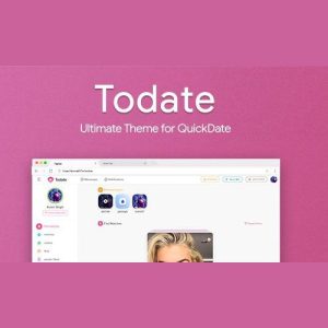 Todate – The Ultimate QuickDate Theme