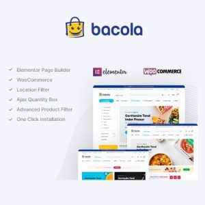 Bacola – Grocery Store and Food eCommerce Theme