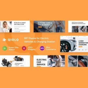Qiolo – Vehicle & EV Charging WordPress Theme