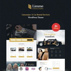 Limme – Limousine Transfers & Car Dealer WordPress Theme + RTL