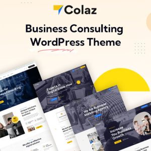 Colaz – Business Consulting WordPress Theme