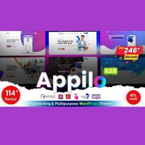 Appilo – App Landing Page WordPress Theme