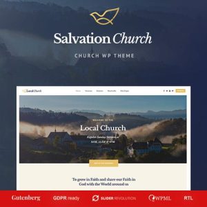 Salvation – Church & Religion WP Theme